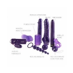 kit sexual mega morado - detalle 3